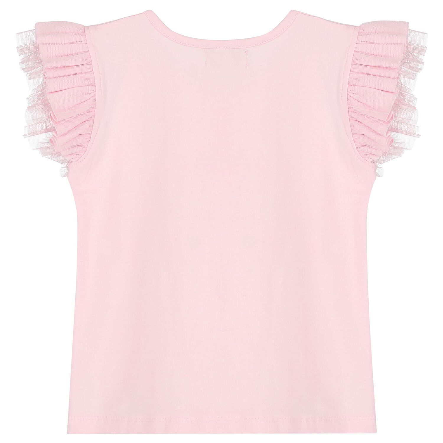 Girls Pink Embellished Tulle Skirt Set, 1, hi-res