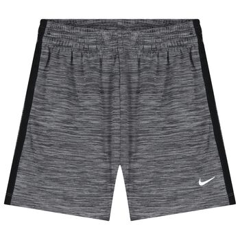 Boys Grey Logo Shorts