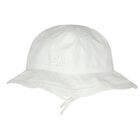 Younger Girls White Logo Dress Set, 1, hi-res