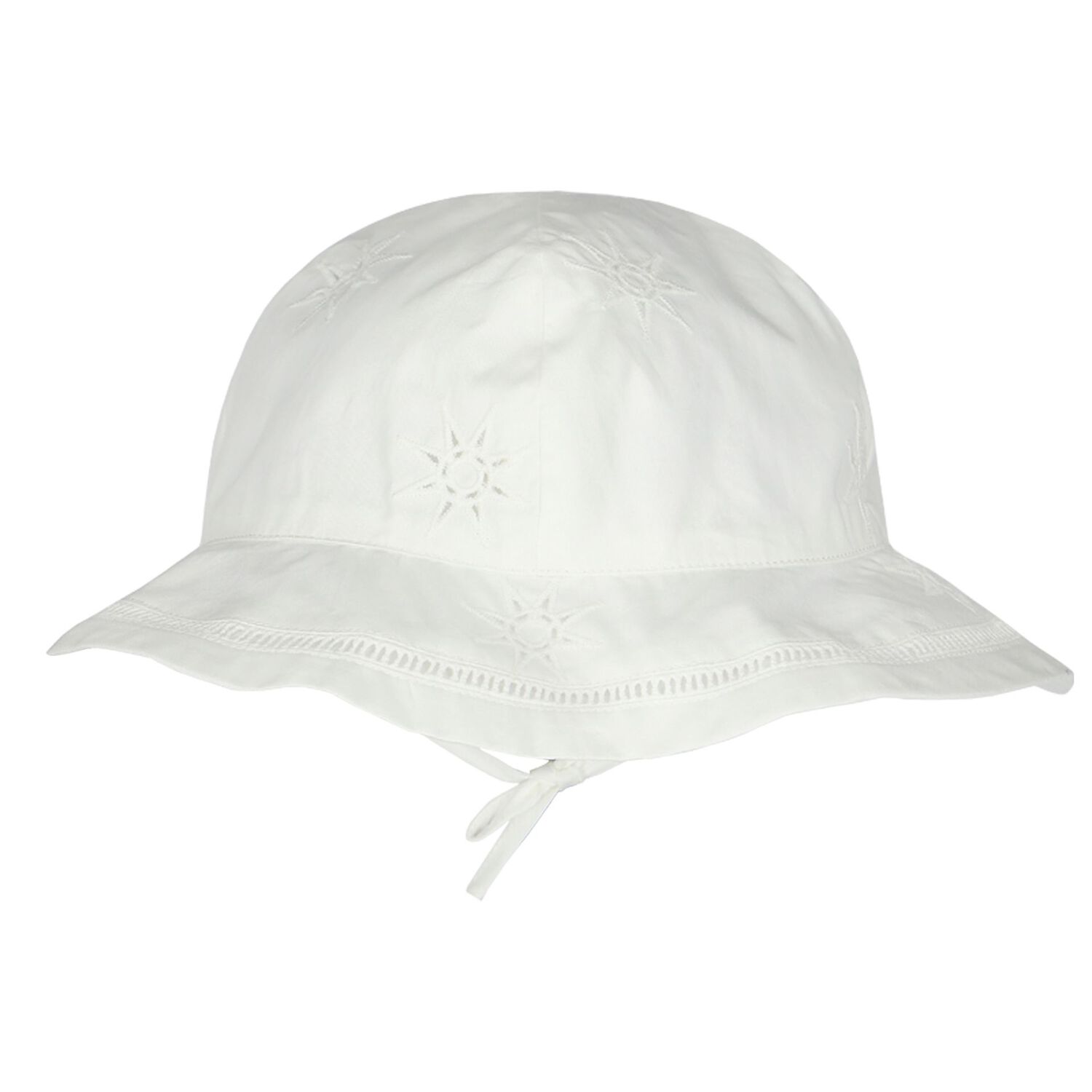 Younger Girls White Logo Dress Set, 1, hi-res