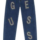 Boys Blue Logo Jeans, 1, hi-res