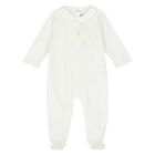 Ivory Rabbit Babygrow Set, 1, hi-res