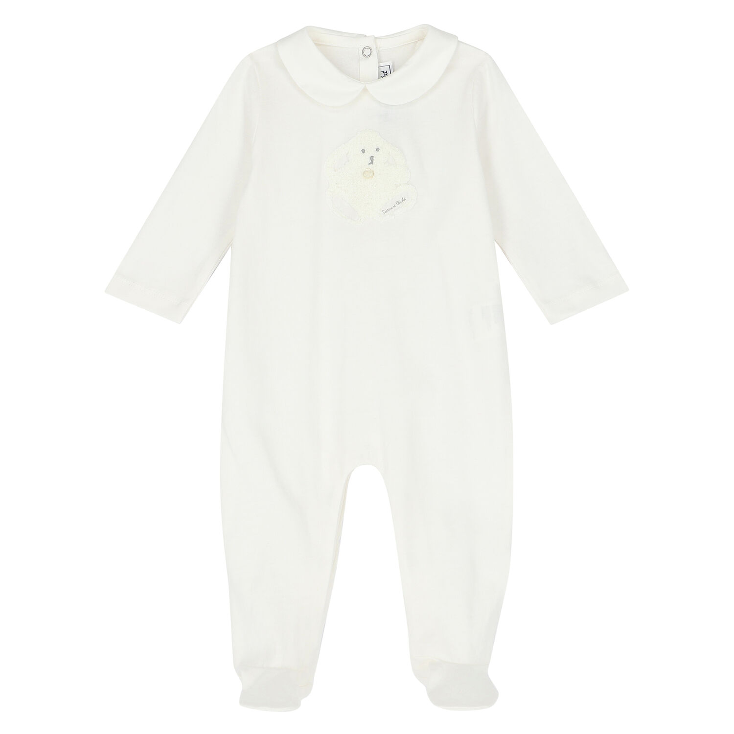 Ivory Rabbit Babygrow Set, 1, hi-res