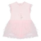 Baby Girls Pink Tutu Dress Set, 1, hi-res