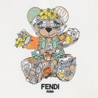 Younger Boys Ivory Teddy Bear T-Shirt, 1, hi-res