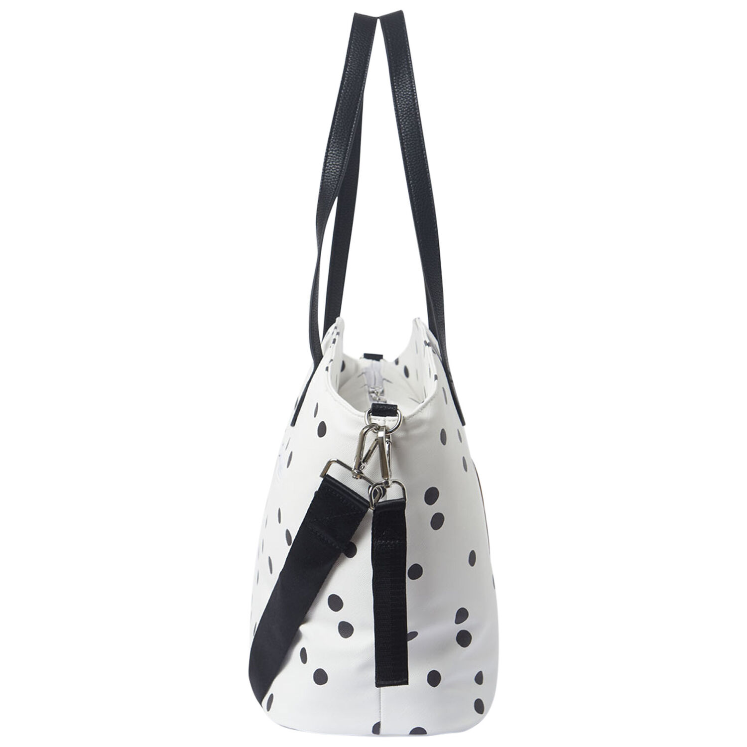 Ivory & Black Spotted Baby Changing Bag, 1, hi-res image number null