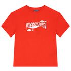Boys Red Logo T-Shirt, 1, hi-res