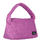 Girls Purple Logo Quilted Bag, 1, hi-res