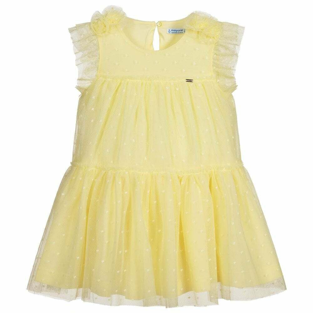 Mayoral best sale tulle dress