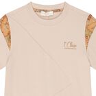 Boys Beige Logo T-Shirt, 2, hi-res
