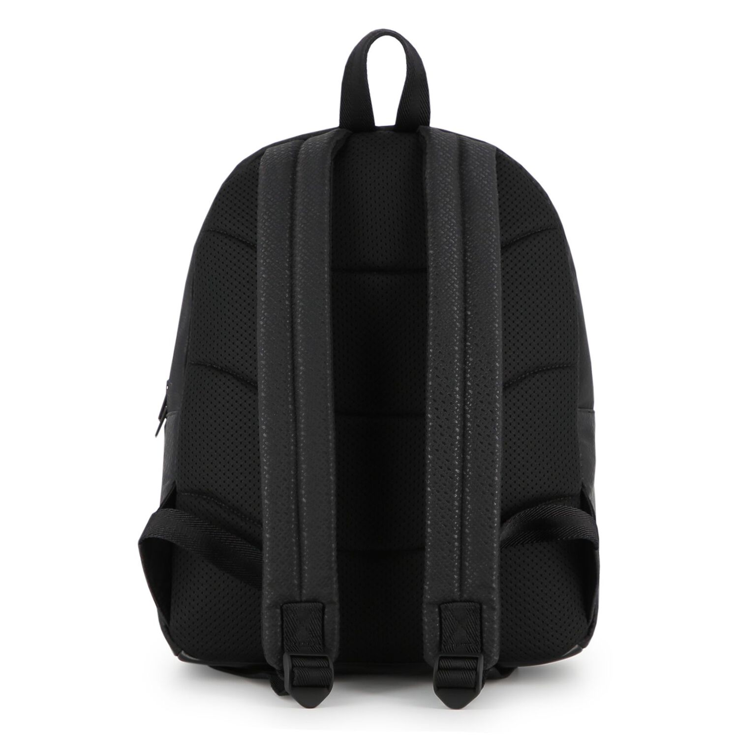 Boys Black Logo Backpack, 1, hi-res