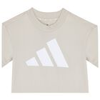 Beige Logo T-Shirt, 1, hi-res