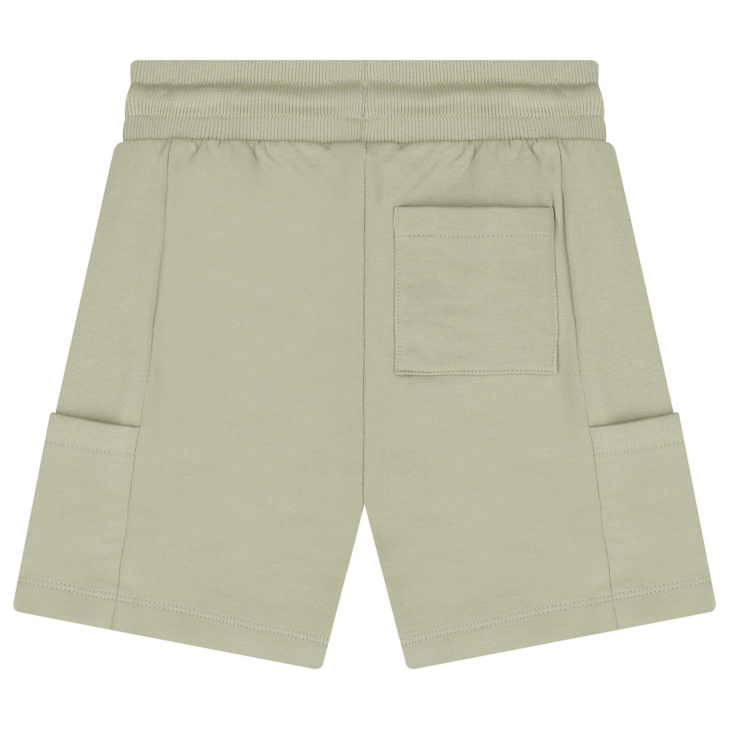 Boys White & Green Surfboard Shorts Set, 1, hi-res