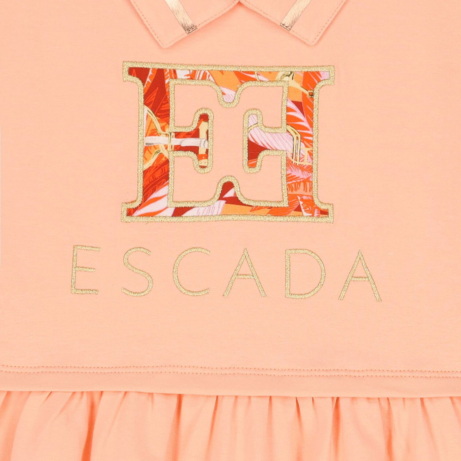 Girls Pink Logo Dress, 2, hi-res image number null