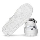 White Logo Trainers, 1, hi-res