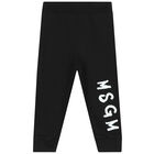 Black Logo Joggers, 1, hi-res