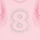 Girls Pink 8th Birthday T-Shirt, 13, hi-res
