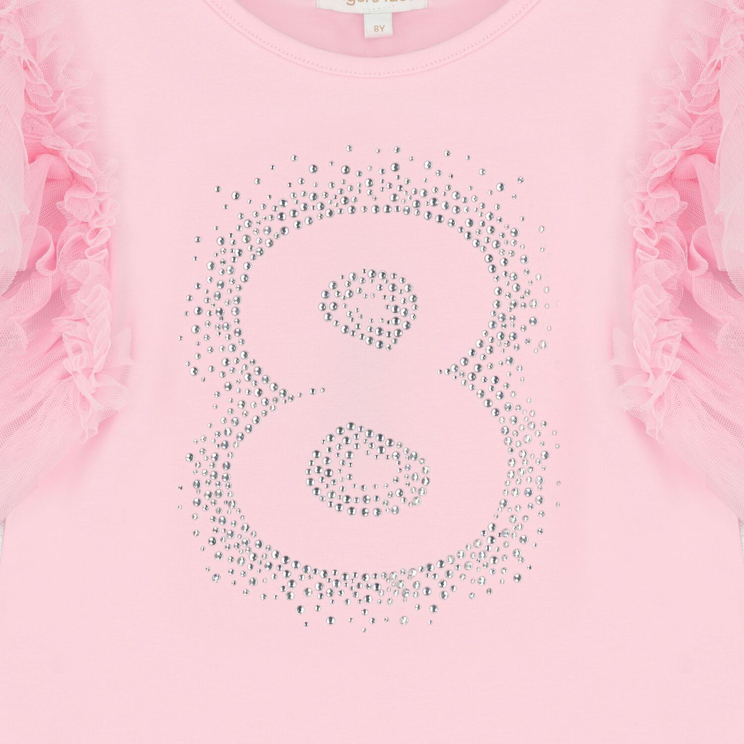 Girls Pink 8th Birthday T-Shirt, 13, hi-res