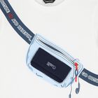 Boys White Bag T-Shirt, 4, hi-res