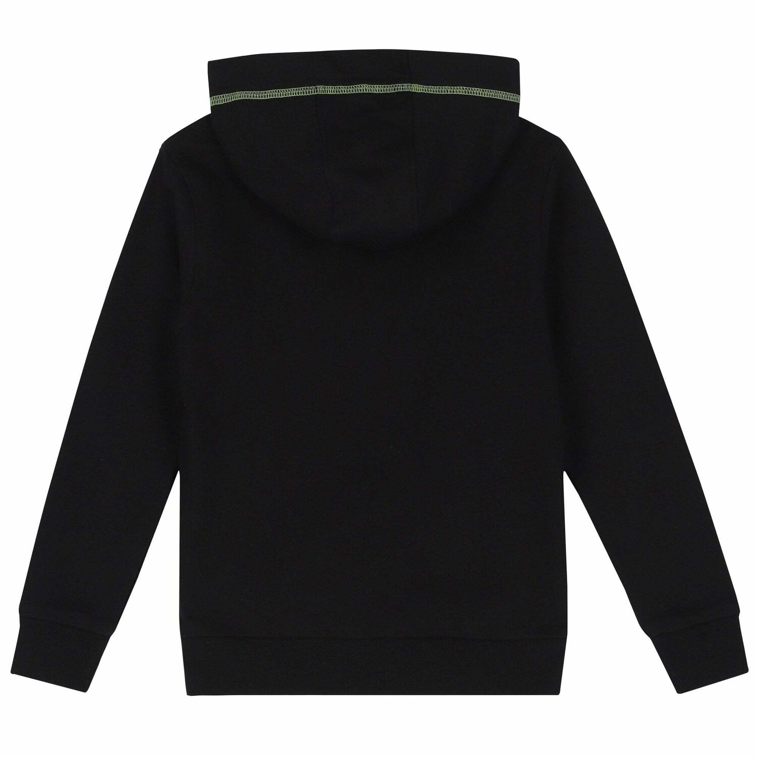 Boys Black Logo Zip Up Top, 1, hi-res image number null