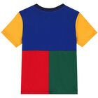 Baby Boys Multicolored Logo T-Shirt, 1, hi-res