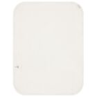 Baby Girls White Logo Heart Blanket, 1, hi-res