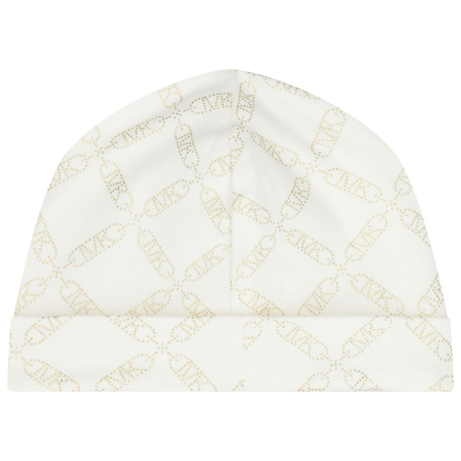 Baby Girls Ivory & Gold Logo Babygrow Gift Set, 1, hi-res