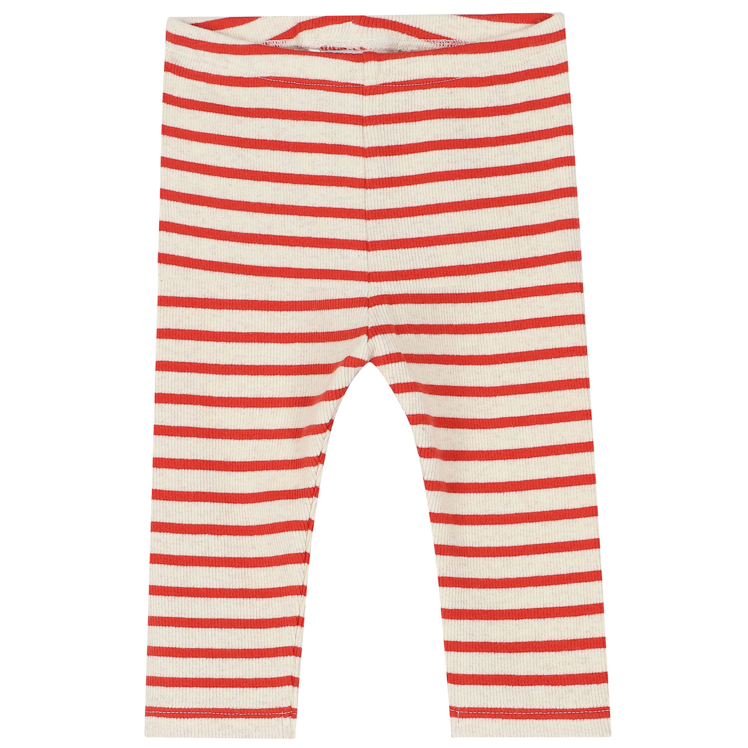 Younger Girls Ivory & Orange Leggings Set, 1, hi-res