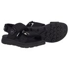 Boys Black Logo Sandals, 1, hi-res
