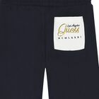 Boys Navy Blue & White Logo Tracksuit, 1, hi-res