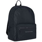Navy Blue Logo Backpack, 1, hi-res