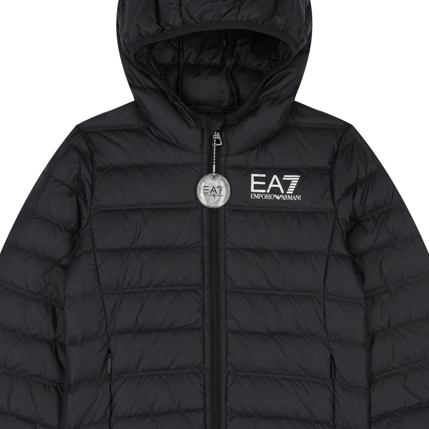 Boys Black Logo Jacket, 1, hi-res image number null