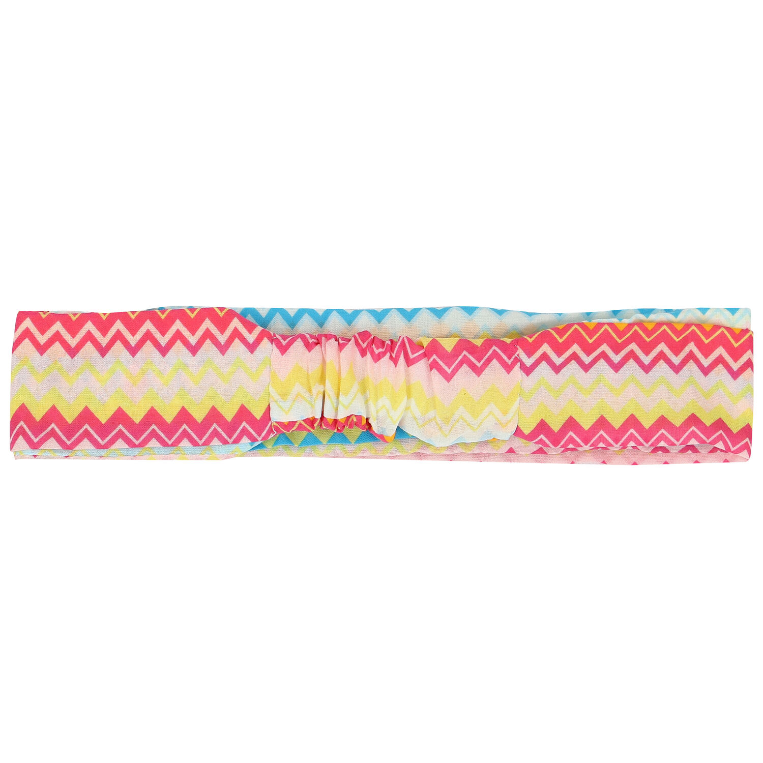 Girls Multi-Coloured Zigzag Headband, 2, hi-res