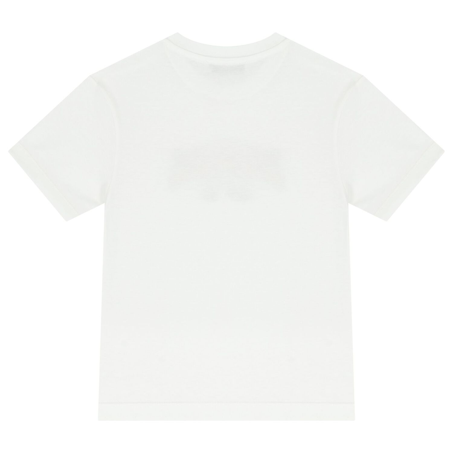 Boys White Logo T-Shirt, 1, hi-res