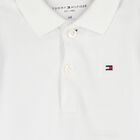 Baby Boys White Logo Bodysuit, 2, hi-res