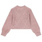 Girls Pink Tulle Dress Set, 2, hi-res