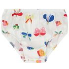 Baby Girls White Dress Set, 2, hi-res