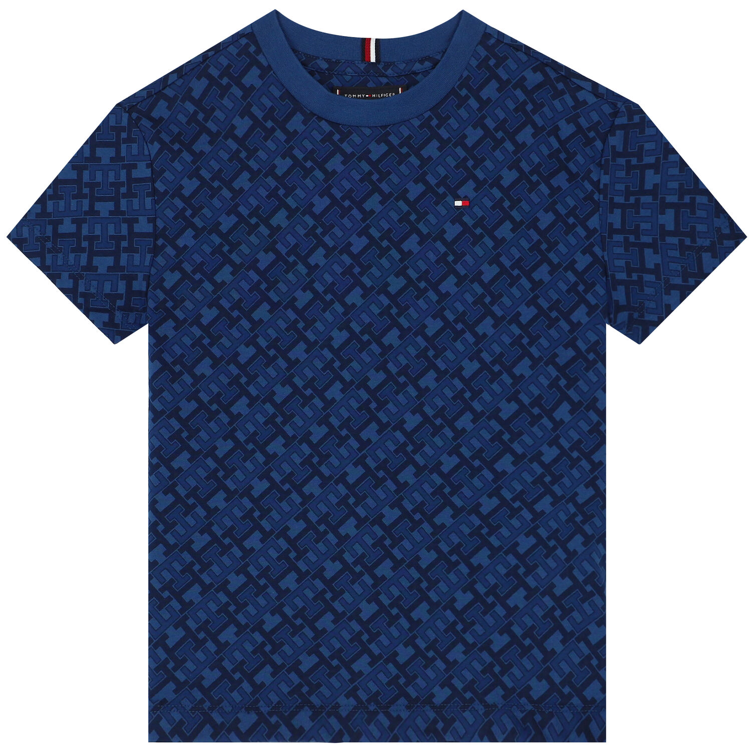 Boys Blue Logo T-Shirt, 2, hi-res