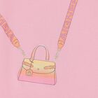 Girls Pink Logo Bag Dress, 4, hi-res
