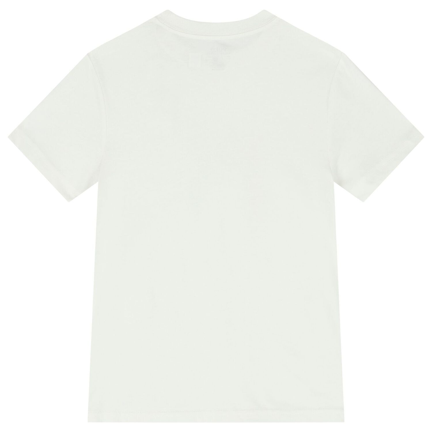 Boys White Logo T-Shirt, 1, hi-res