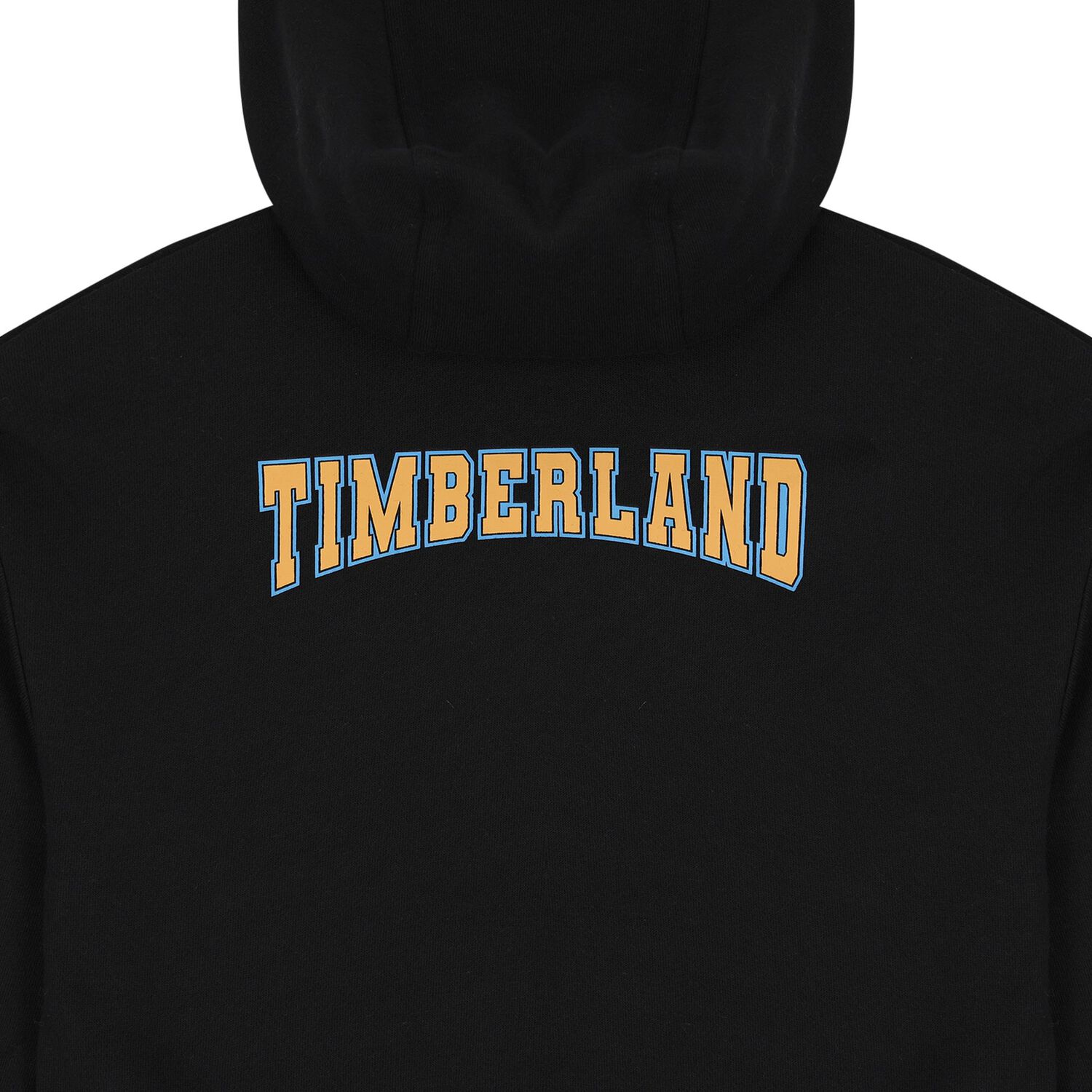 Boys Black Logo Hooded Zip Up Top, 1, hi-res image number null