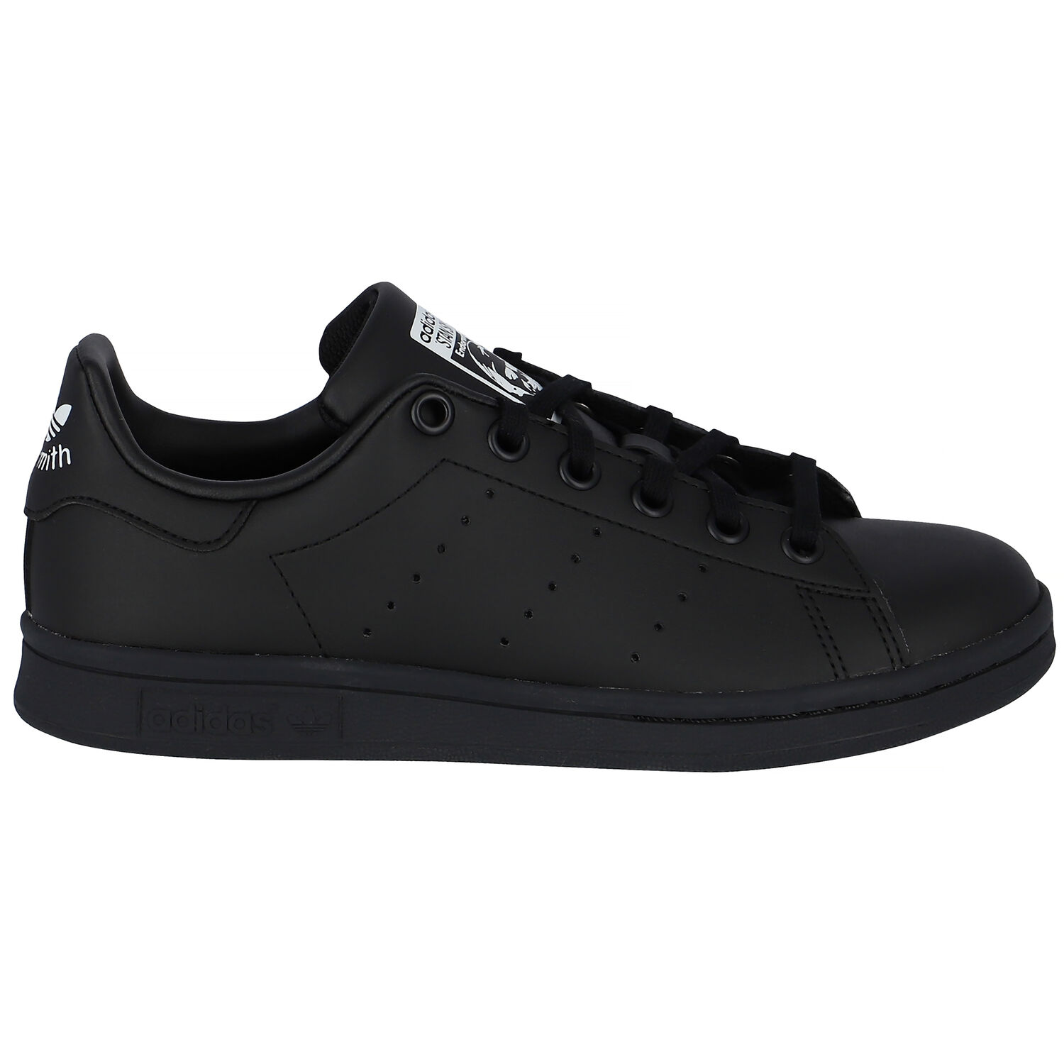 Black Stan Smith Trainers, 1, hi-res image number null