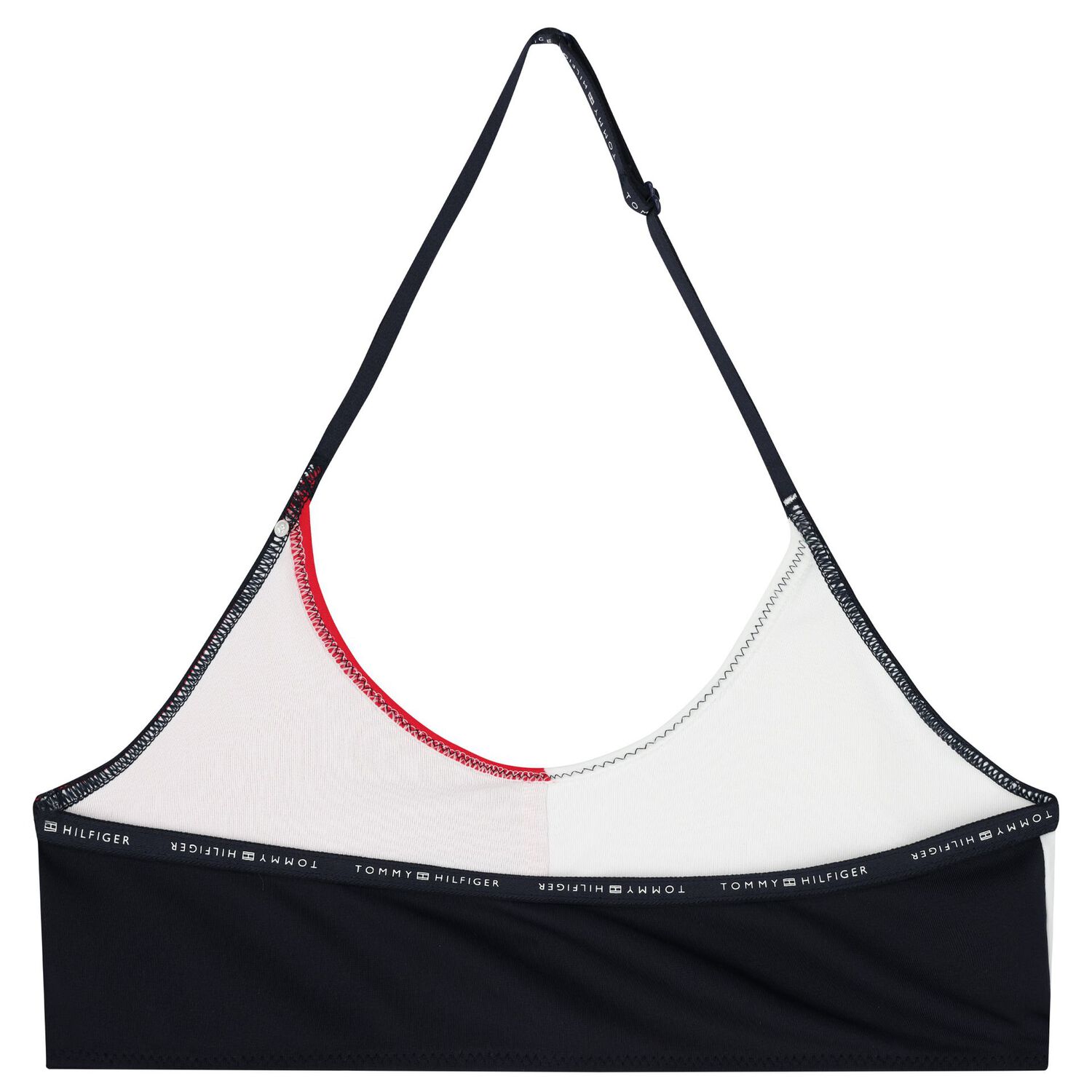 Girls Navy Colourblock Bikini, 1, hi-res image number null