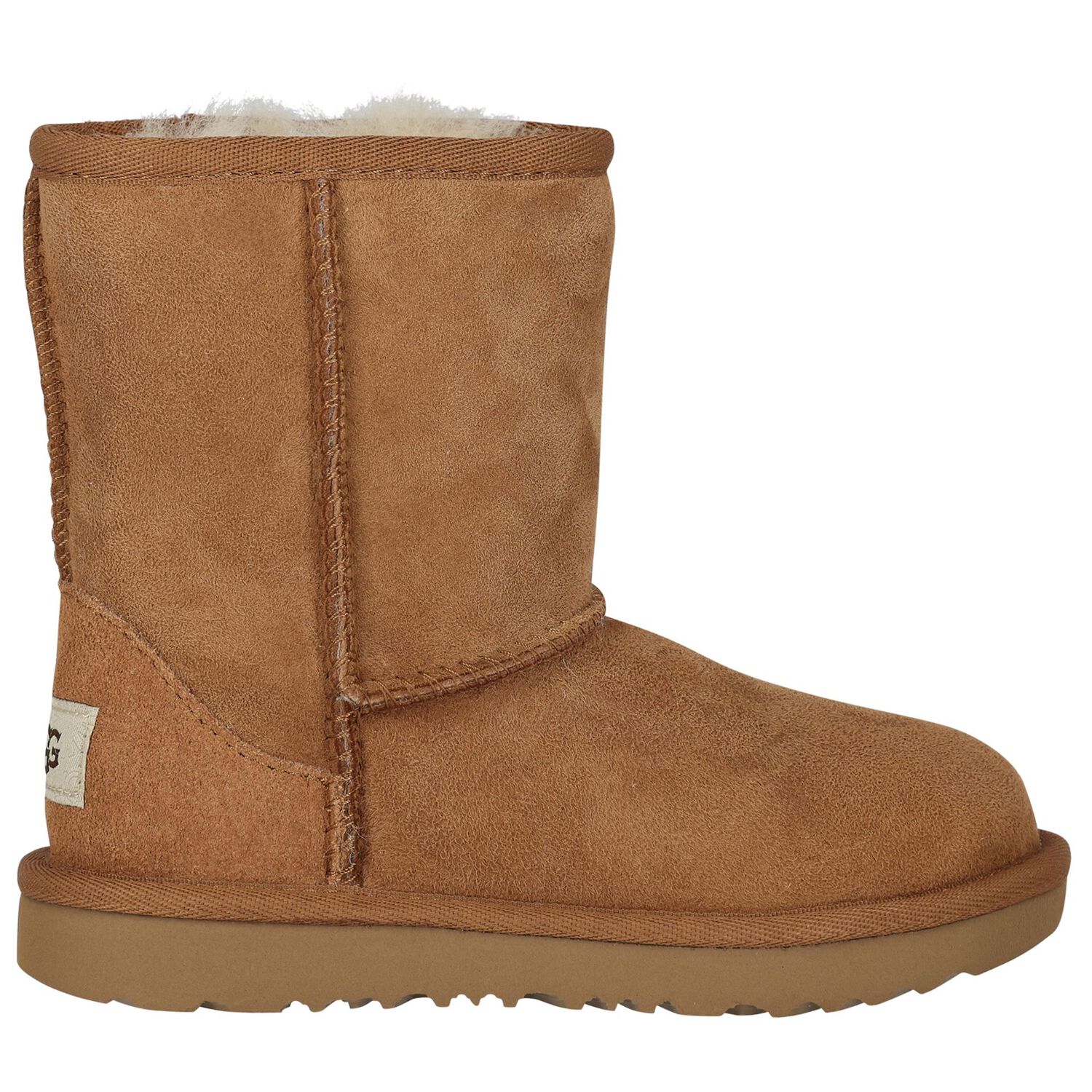 Beige Classic II Suede Boots, 1, hi-res image number null