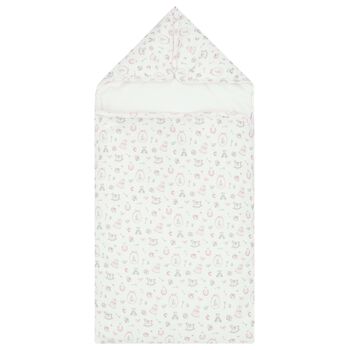 Baby Girls White & Pink Nest