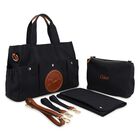 Navy Blue Horse Medal Baby Changing Bag ( 41cm ), 1, hi-res