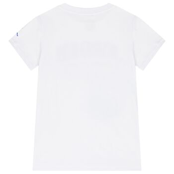 Boys White Jordan Logo T-Shirt