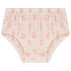 Baby Girls Ivory & Pink Dress Set, 1, hi-res
