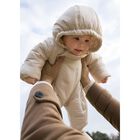 Ivory Embroidered Baby Snowsuit, 1, hi-res