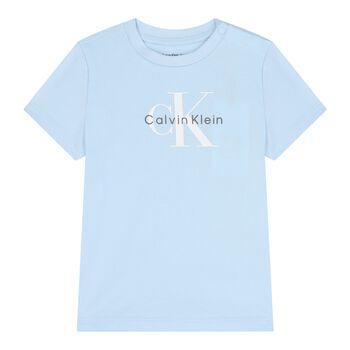 Baby Boys Blue Logo T-Shirt